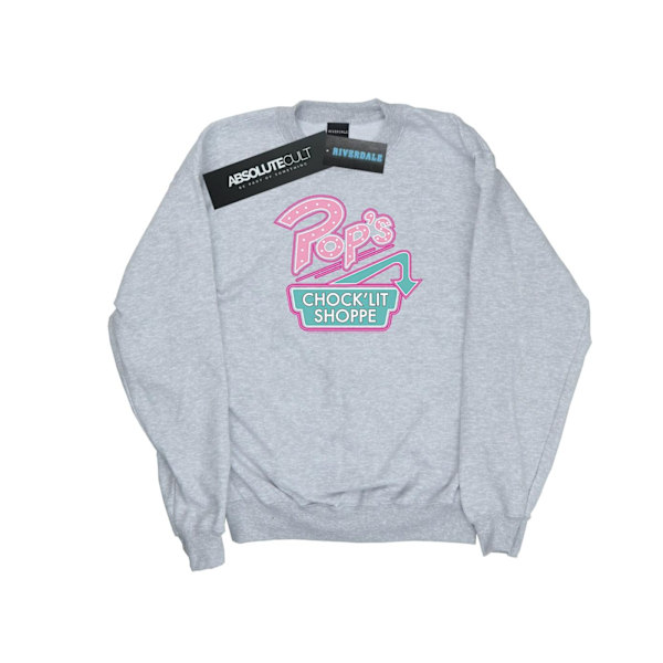 Riverdale Dam/Kvinnor Pop's Chock'lit Shoppe Sweatshirt S Spo Sports Grey S