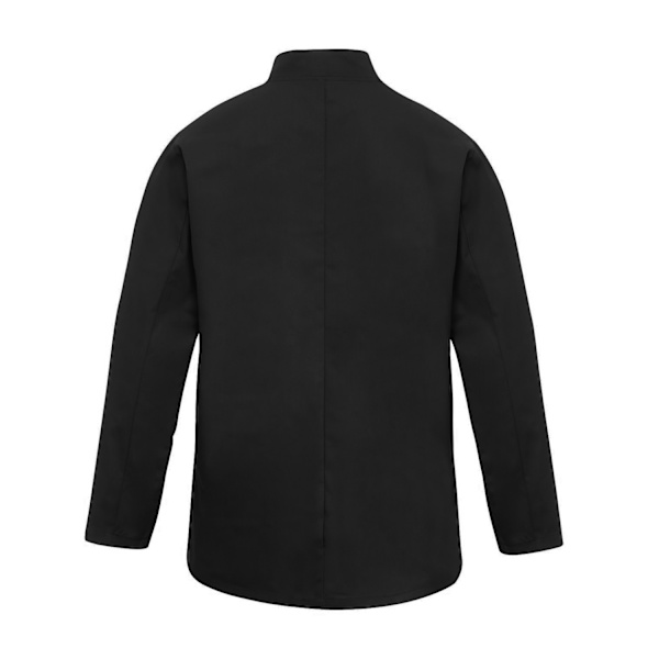 Premier Herrarnas Långärmad Kockjacka 4XL Svart Black 4XL