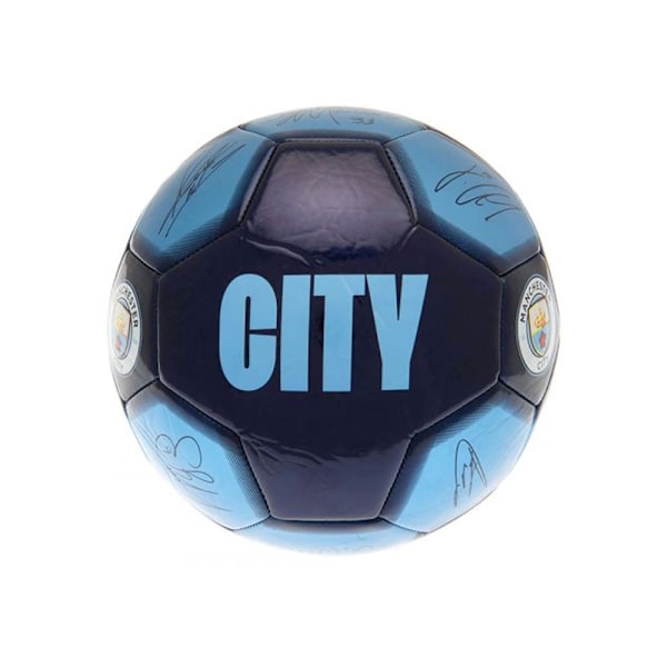 Manchester City FC City Signature Football 5 Sky Blue/Navy Sky Blue/Navy 5