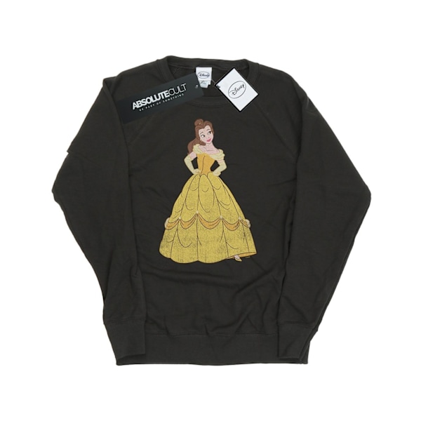 Disney Princess Damkläder/Dam Classic Belle Sweatshirt M Ljus Light Graphite M