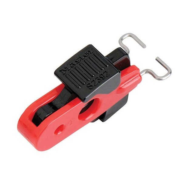 Master Lock Lockout Pin-in Extern Åtkomst Strömbrytare En Red One Size