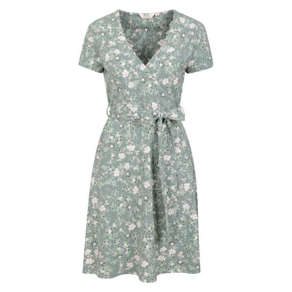 Mountain Warehouse Santorini Orchid Wrap-klänning för damer 10 Pale Green 10 UK