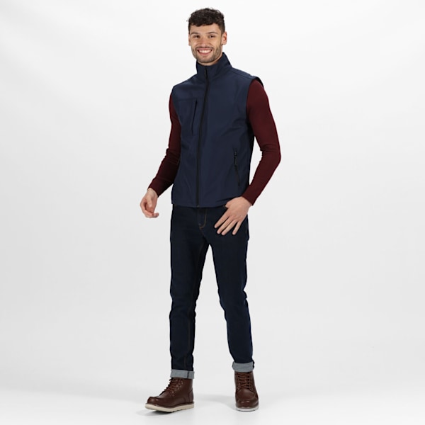 Regatta Professional Herr Softshell 3-Lagers Kroppsvärmare S Marinblå Navy S