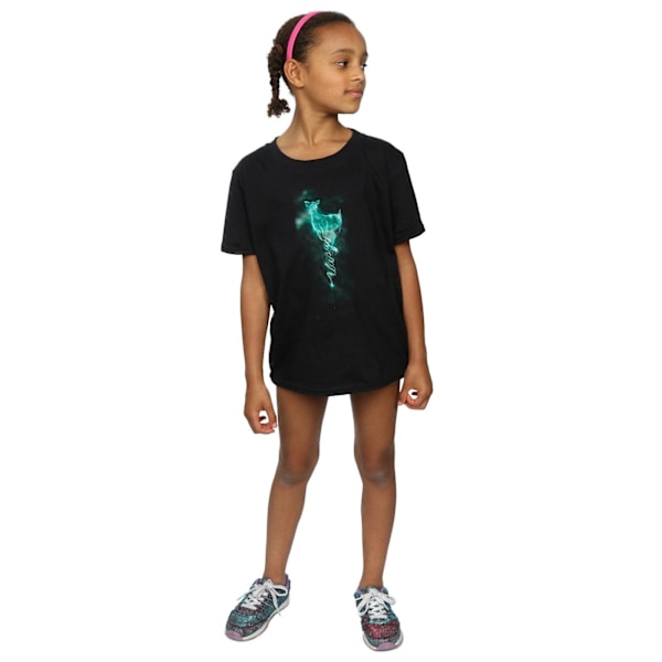 Harry Potter Girls Always Severus Snape Bomull T-shirt 12-13 år Black 12-13 Years