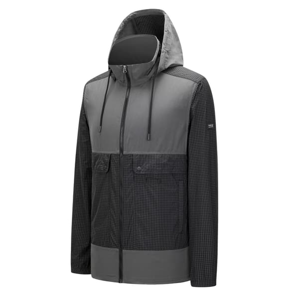 Firetrap Herr Lättviktsjacka med huva S Svart Black S