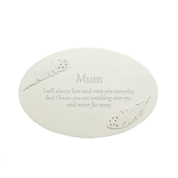 Thoughts of You Minnesplakett i Resin - Mamma One Size Cream Cream One Size