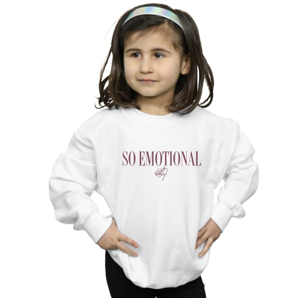 Whitney Houston Girls So Emotional Sweatshirt 12-13 år Vit White 12-13 Years