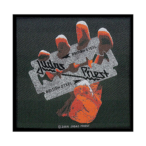 Judas Priest British Steel Patch One Size Multicoloured Multicoloured One Size