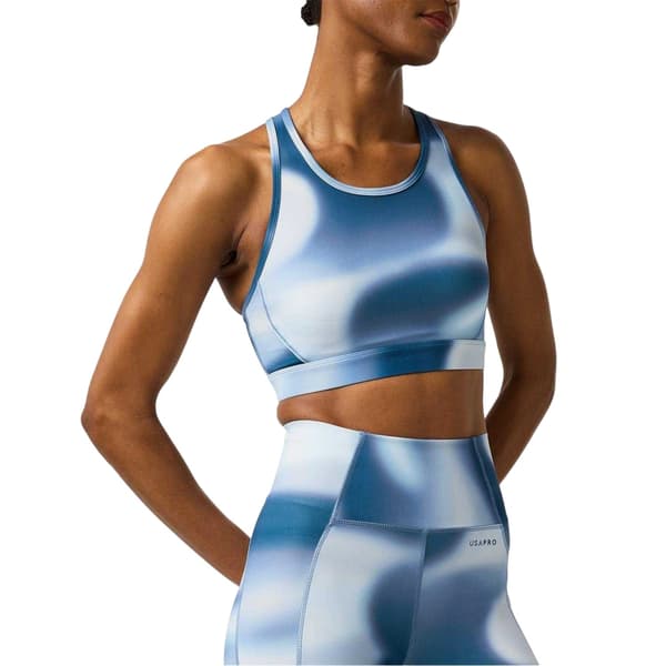USA Pro Dam Core Leggings 8 UK Blå Blue 8 UK