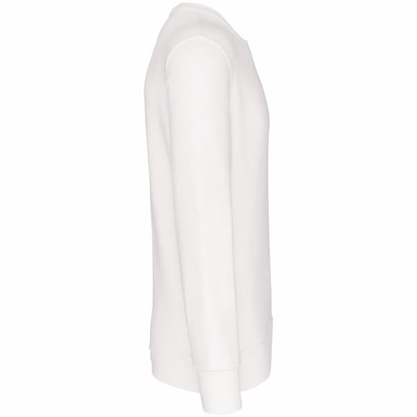 Kariban Herr Crew Neck Sweatshirt M Vit White M