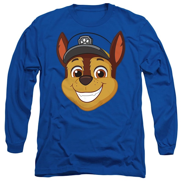 Paw Patrol Unisex Vuxen Grin Chase T-Shirt M Kungsblå Royal Blue M