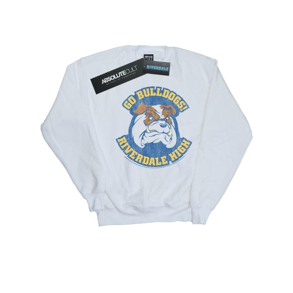 Riverdale Dam/Dam Riverdale High Bulldogs Sweatshirt L Wh White L