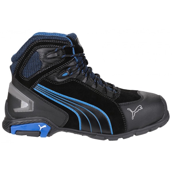 Puma Safety Rio Mid Herr Säkerhetskängor 41 EUR Svart Black 41 EUR