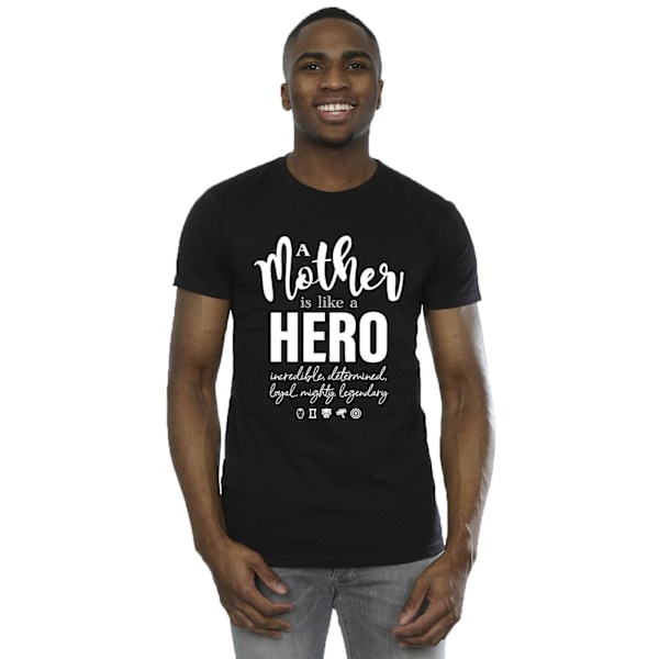 Marvel Mens Avengers Mother Hero T-Shirt 3XL Svart Black 3XL