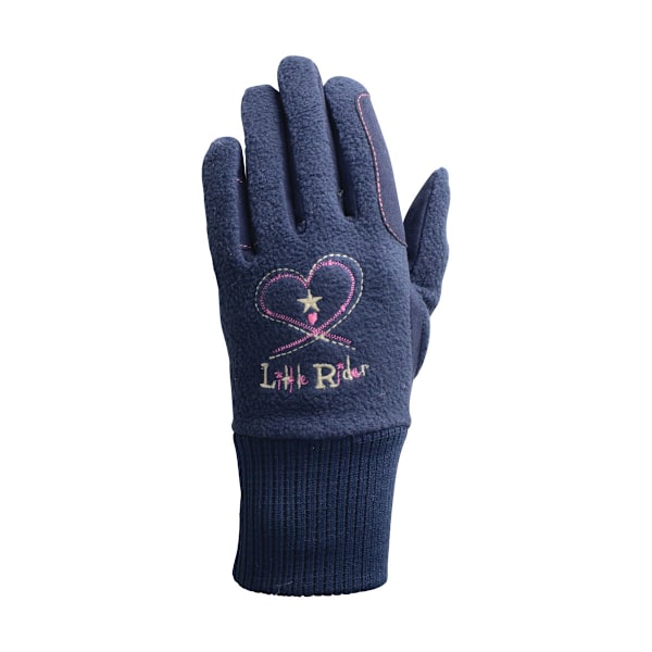 Little Rider Barn/Barn Riding Star Vinterhandskar X-Large N Navy X-Large