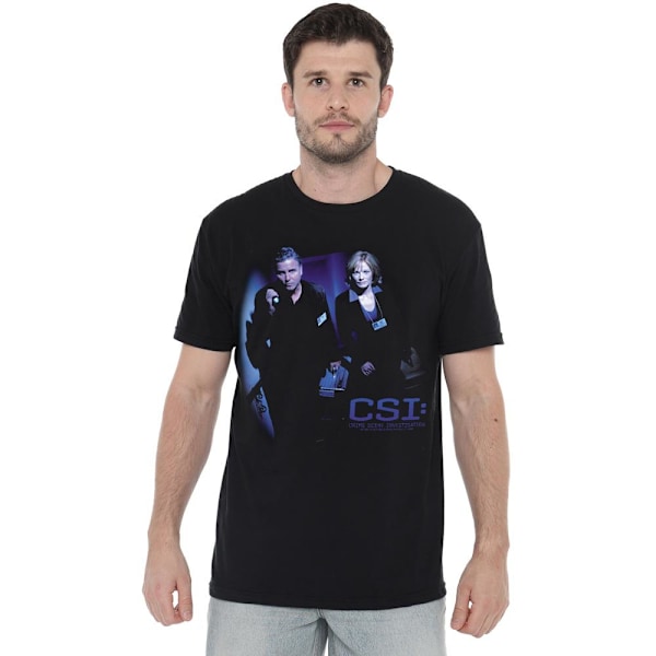 CSI Herr At the Scene T-Shirt M Svart Black M