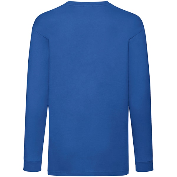 Fruit Of The Loom Barn/Barnkläder Långärmad T-shirt 5-6 Royal Royal 5-6