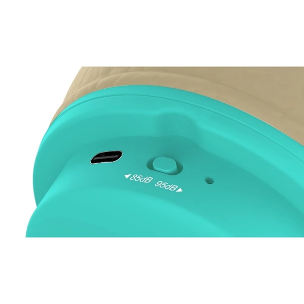 Animal Crossing Trådlösa Barn/Barnkaraktärs Hörlurar På Teal/Cream One Size