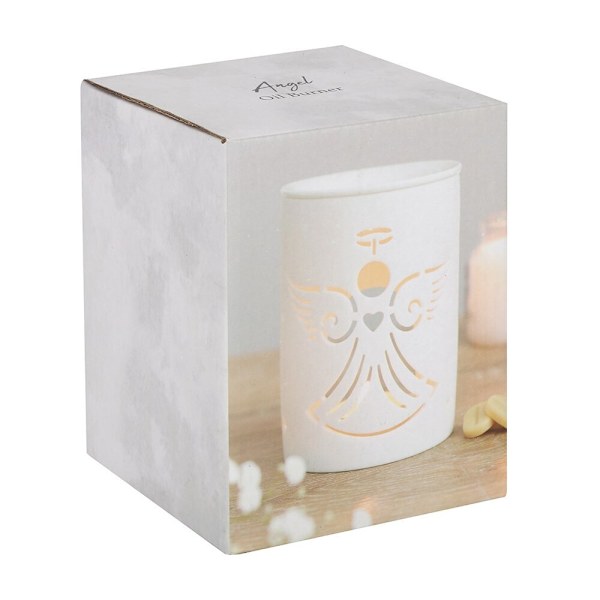 Something Different Angel Oljelampa En Storlek Vit White One Size