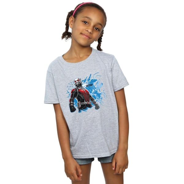 Marvel Girls Ant-Man Stående Bomull T-shirt 12-13 År Sport Sports Grey 12-13 Years