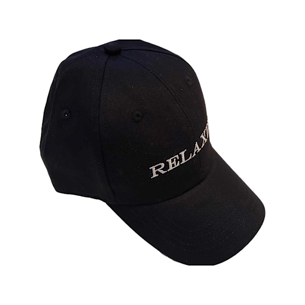 Alt-J Unisex Relaxer Basebollkeps One Size Svart/Vit Black/White One Size