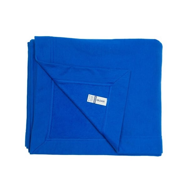 Gildan Heavy Blend Fleece Stadiumfilt En Storlek Royal Blue Royal Blue One Size