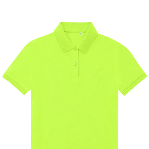 B&C Dam/Kvinnor My Eco Polo Shirt 8 UK Acid Lime Acid Lime 8 UK
