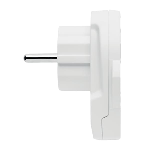 MidOcean Världen Till Europa Reseadapter One Size Vit White One Size