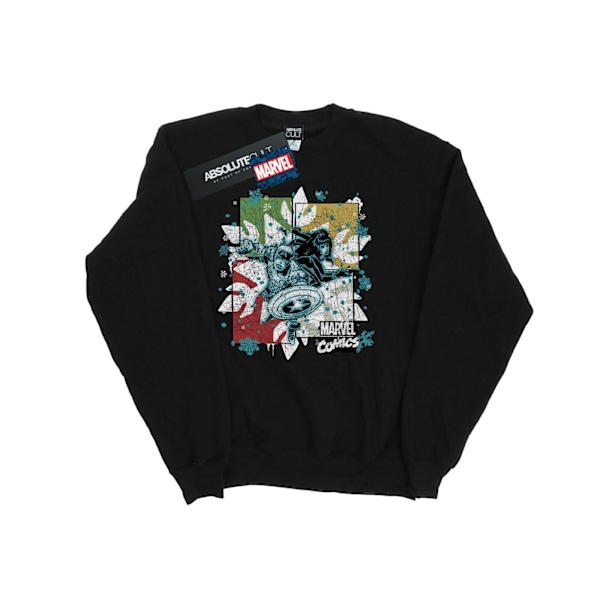 Marvel Dam/Damer Jul Black Widow Sweatshirt M Svart Black M