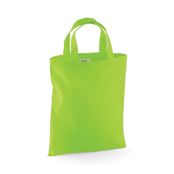 Westford Mill Mini Återanvändbar Tote Bag One Size Lime Lime One Size