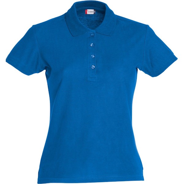 Clique Dam/Dam Polo Skjorta XS Royalblå Royal Blue XS