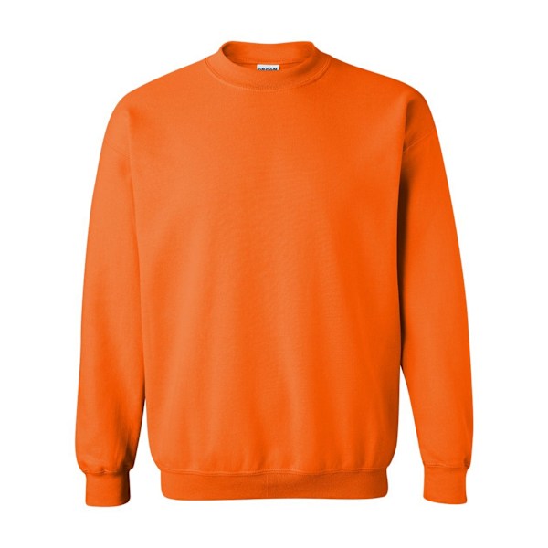 Gildan Heavy Blend Unisex Crewneck Sweatshirt 2XL Säkerhet Safety Orange 2XL