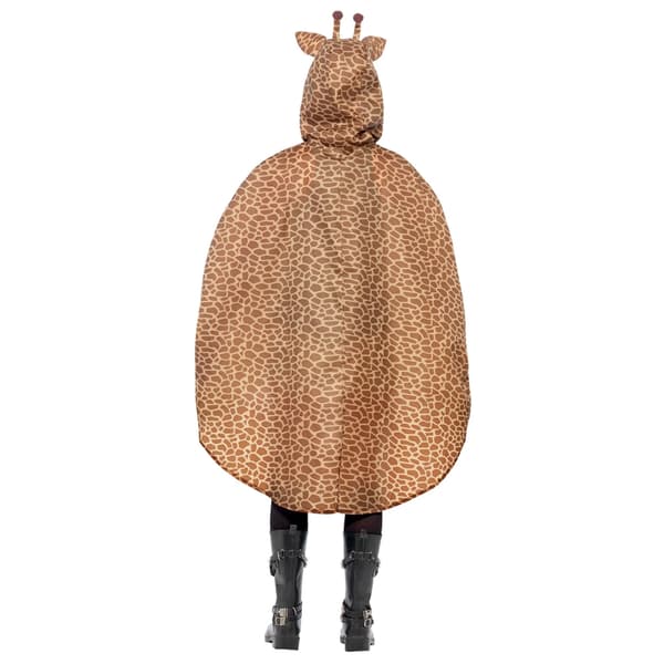 Smiffys Giraff Party Poncho One Size Brun Brown One Size