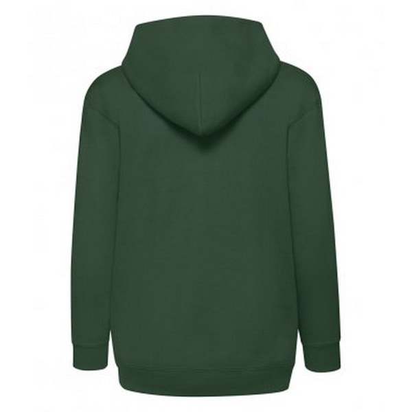 Fruit Of The Loom Barnkläder/Barn Huvtröja 5-6 År Grön Bottle Green 5-6 Years
