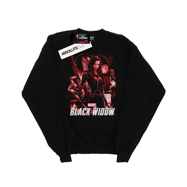 Marvel Herr Svart Änka Film Röd Grupp Sweatshirt XL Svart Black XL