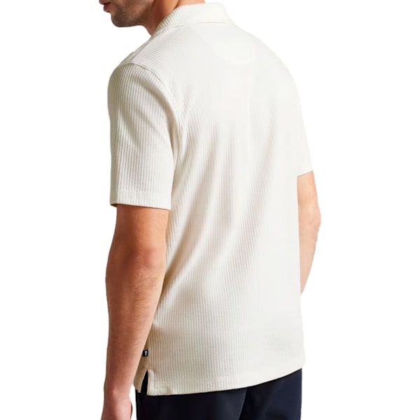 Ted Baker Unisex Vuxen Arkes Regular Pikétröja S Vit White S