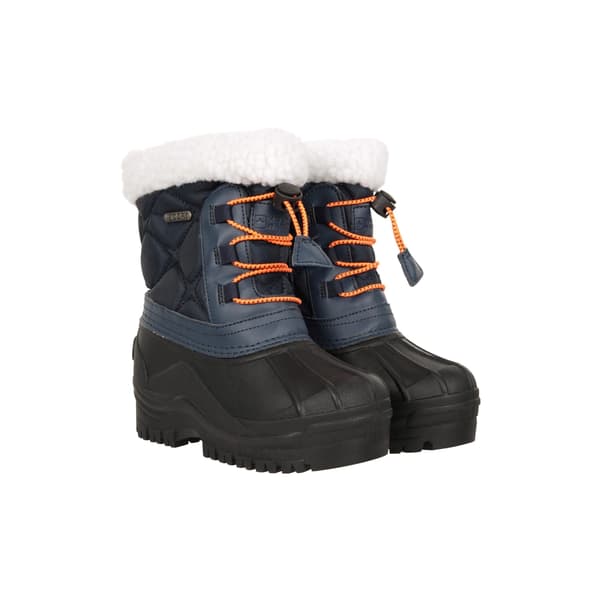Mountain Warehouse Arctic Adaptive Vattentäta Snökängor för Barn Navy 12 UK Child