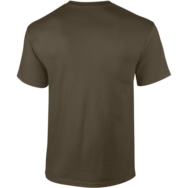 Gildan Mens Ultra Cotton Kortärmad T-shirt 2XL Oliv Olive 2XL