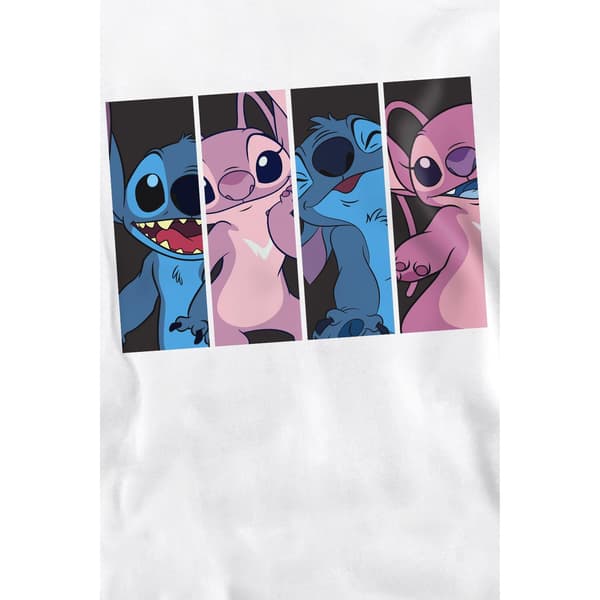Lilo & Stitch Unisex Vuxen Stitch Angel Boxes Sweatshirt L Vit White L