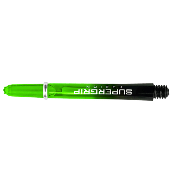Harrows Supergrip Fusion Dart Stem (3-pack) S Svart/Grön Black/Green S