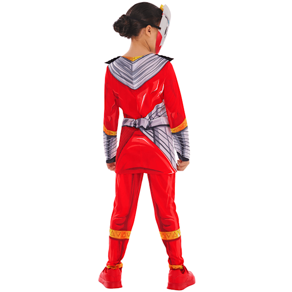 Power Rangers Barn/Kids Cosmic Fury Röd Power Ranger Kostym Red 3-4 Years