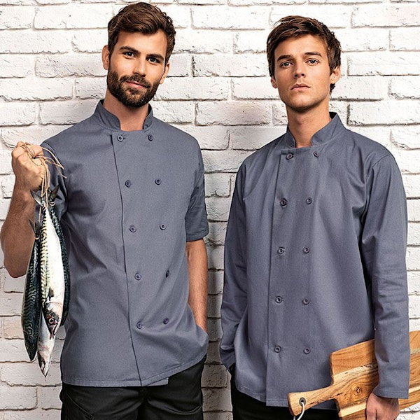 Premier Unisex Kockrock 4XL Stålgrå Steel Grey 4XL