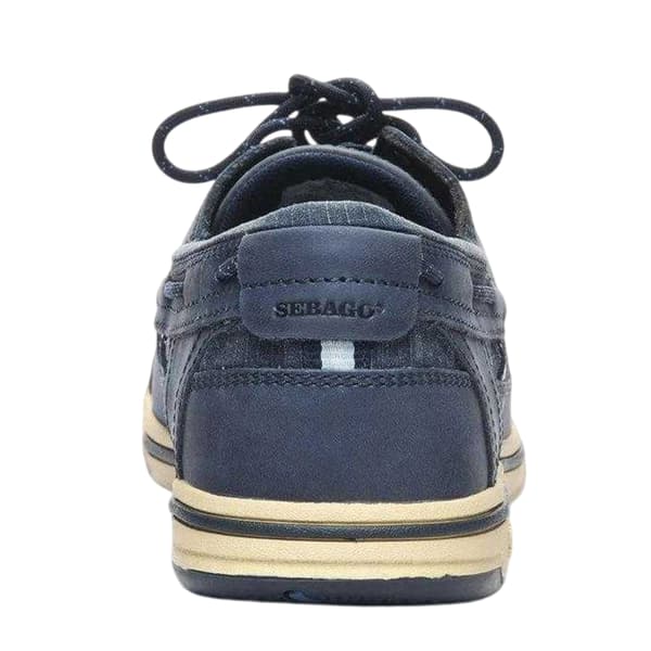 Sebago Triton Båtskor i läder för herrar 7 UK Blå Blue 7 UK