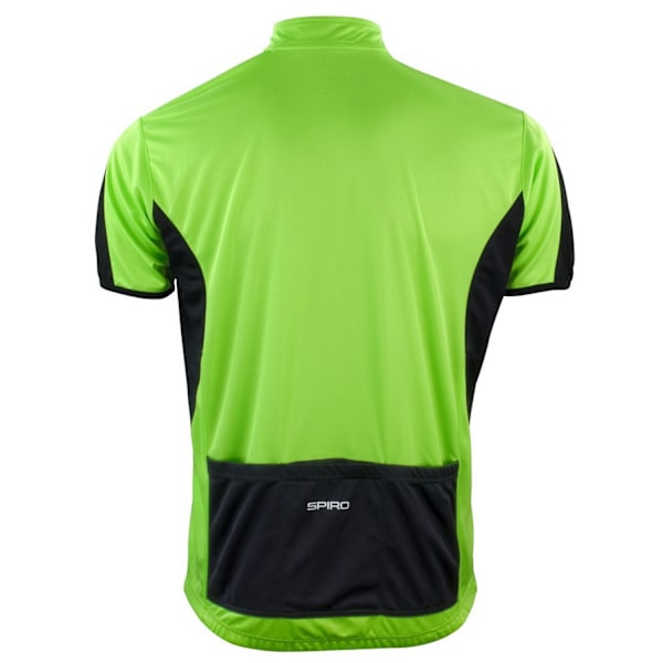 Spiro Mens Bikewear Cykeltröja M Fluro Green/Black Fluro Green/Black M