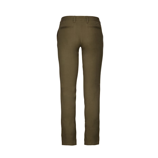 Kariban Dam/Dam Chino Byxor 12 UK Ljus Khaki Light Khaki 12 UK