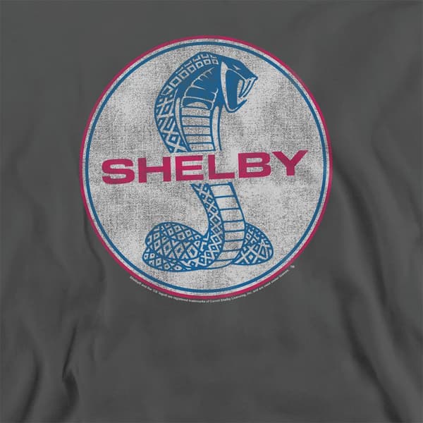 Carroll Shelby Unisex Vuxen Fullfärg Cobra Sweatshirt M Charc Charcoal M