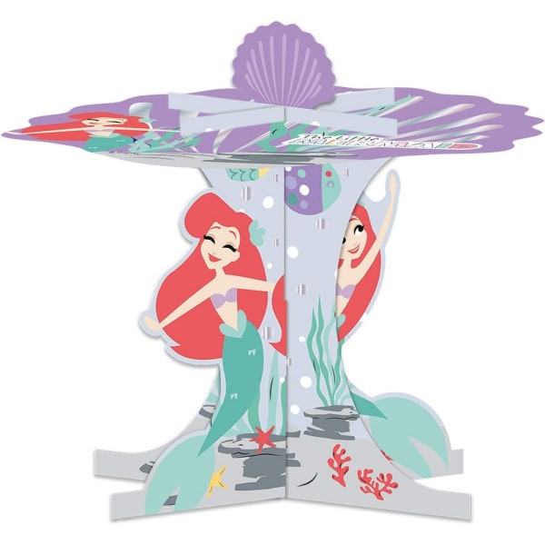 Den lilla sjöjungfrun Ariel Cupcake Stand One Size Flerfärgad Multicoloured One Size