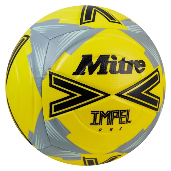 Mitre Impel One 2024 Fotboll 5 Gul/Svart/Grå Yellow/Black/Grey 5