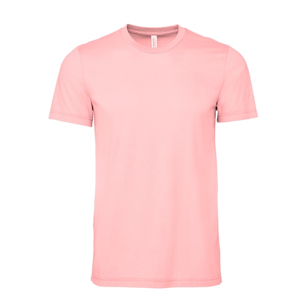 Bella + Canvas Vuxna unisex T-shirt med rund hals XXL Rosa Pink XXL