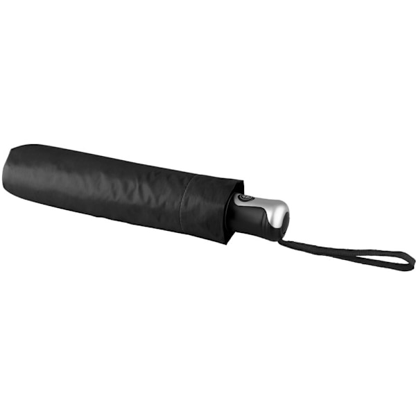 Bullet 21,5 tum Alex 3-sektions automatisk öppning och stängning paraply en storlek Solid Black One Size
